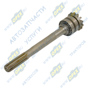 Вал вертикальный в сборе ПВМ МТЗ-82 L=390мм z=14 (короткий)